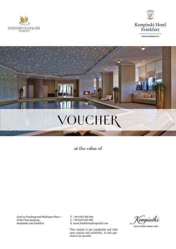Spa value voucher