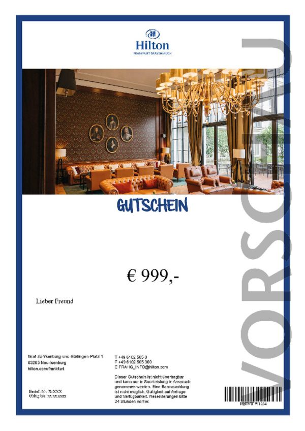Culinary value voucher